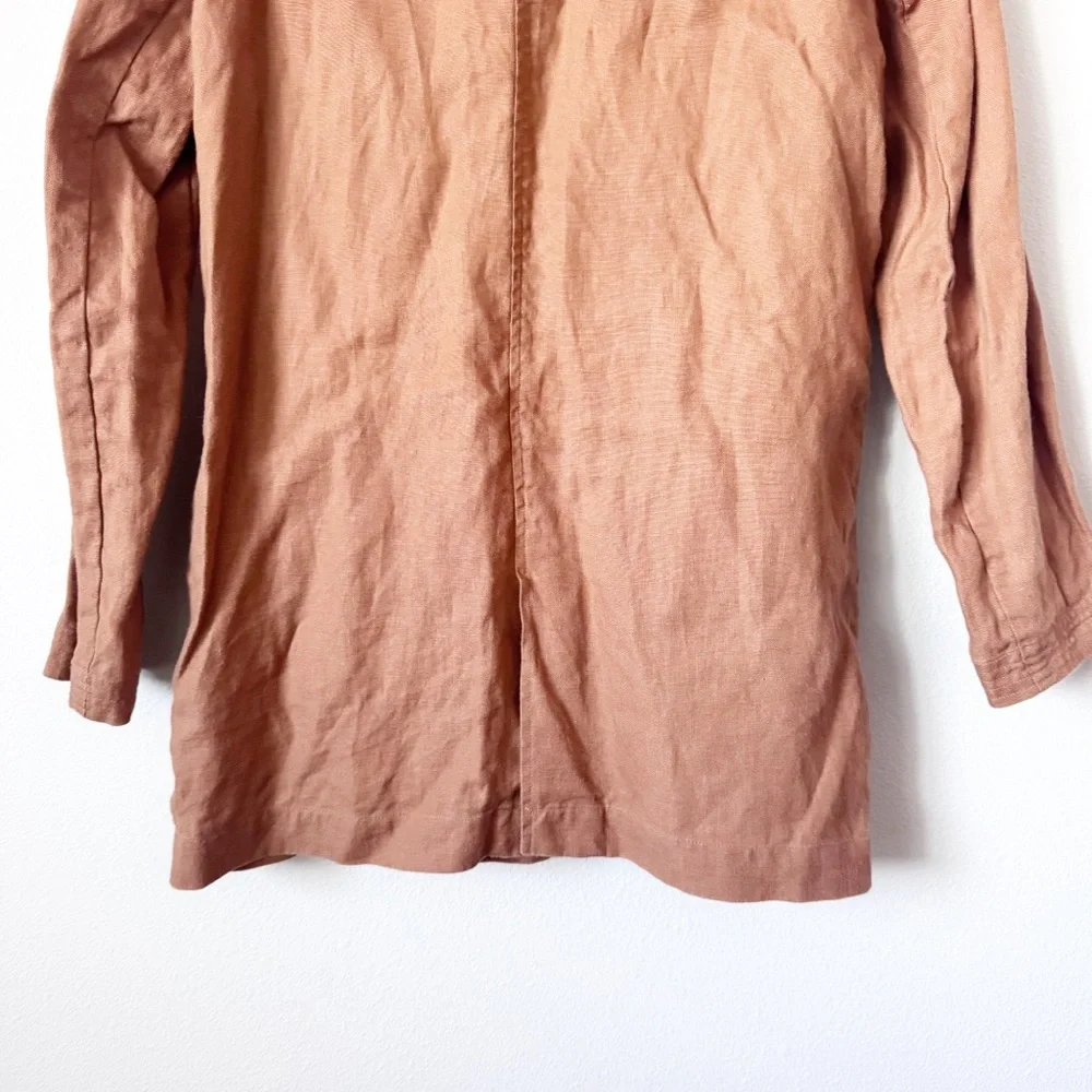 Madewell Linen Dorset Tan Blazer - Picture 14 of 14